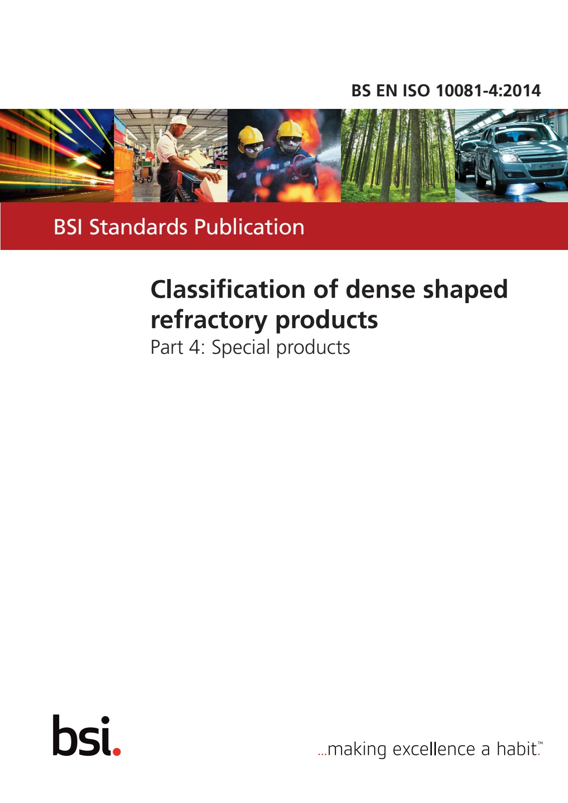 Первая страница стандарта BS EN ISO 10081-4:2014