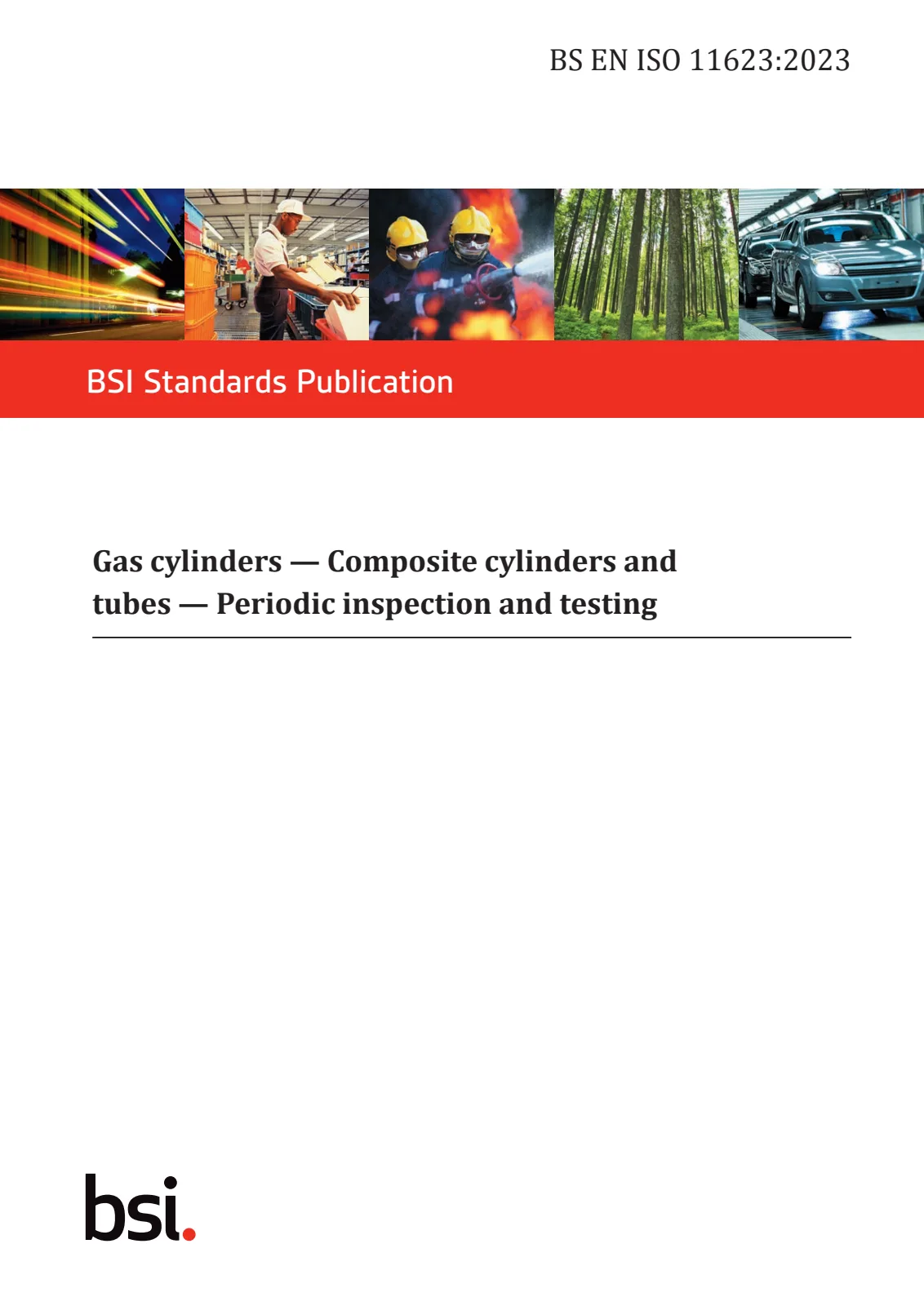 Первая страница стандарта BS EN ISO 11623:2023