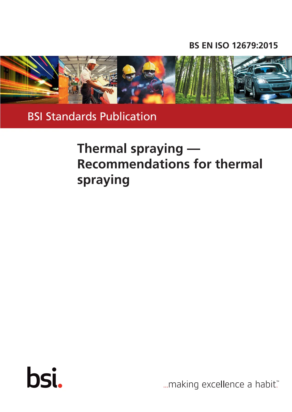 Первая страница стандарта BS EN ISO 12679:2015
