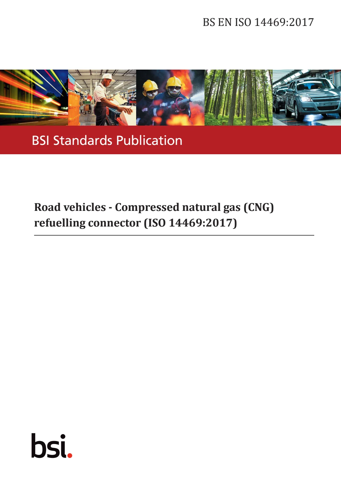 Первая страница стандарта BS EN ISO 14469:2017