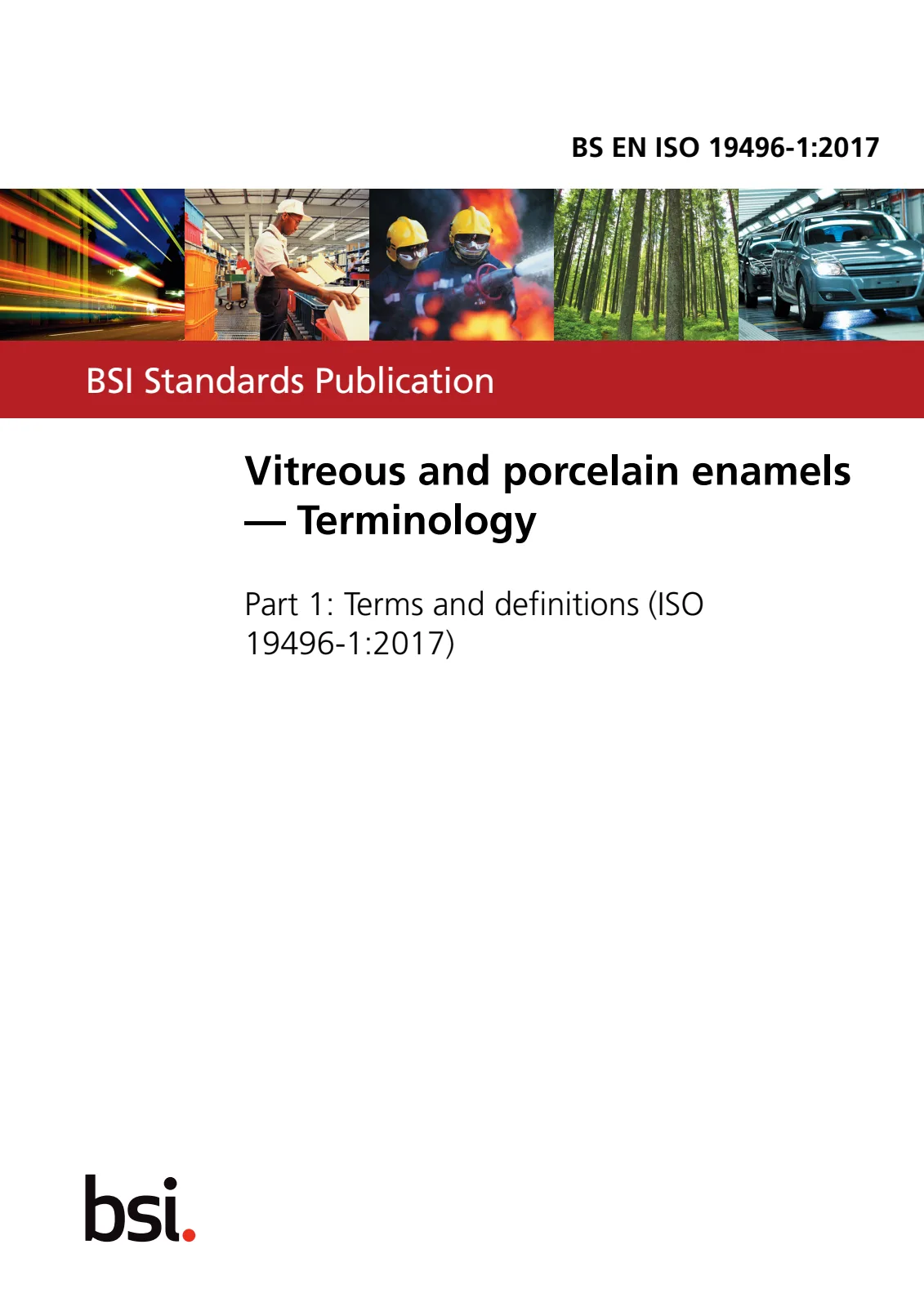 Первая страница стандарта BS EN ISO 19496-1:2017