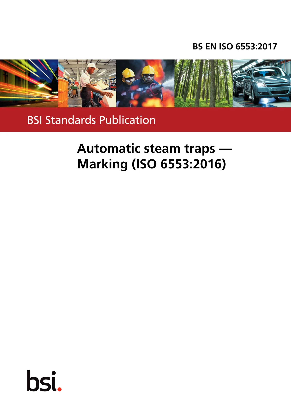 Первая страница стандарта BS EN ISO 6553:2017