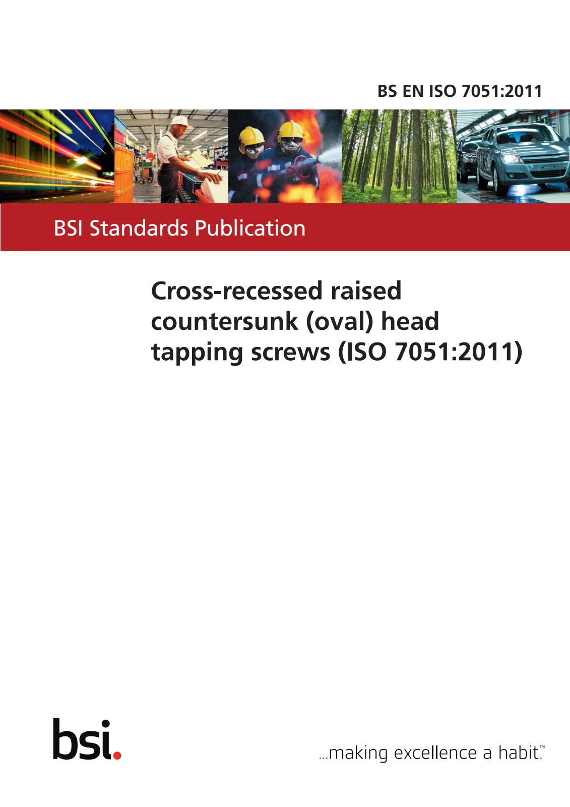 Первая страница стандарта BS EN ISO 7051:2011