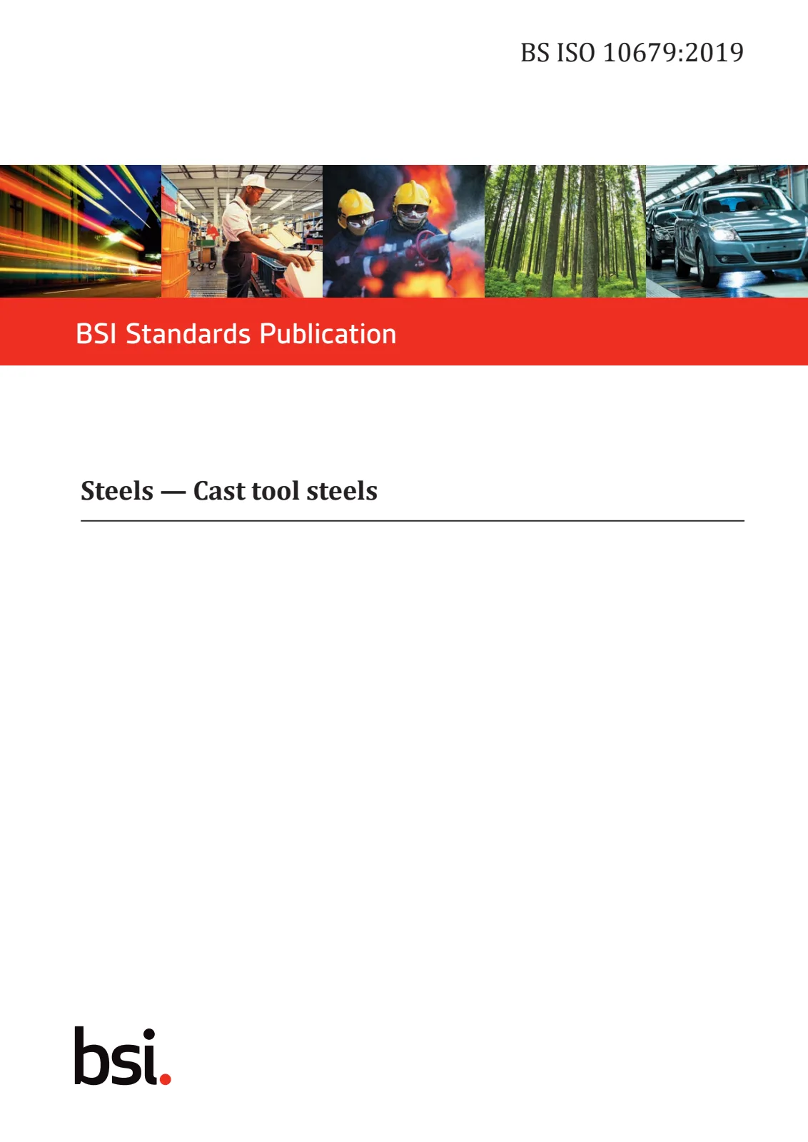 Первая страница стандарта BS ISO 10679:2019