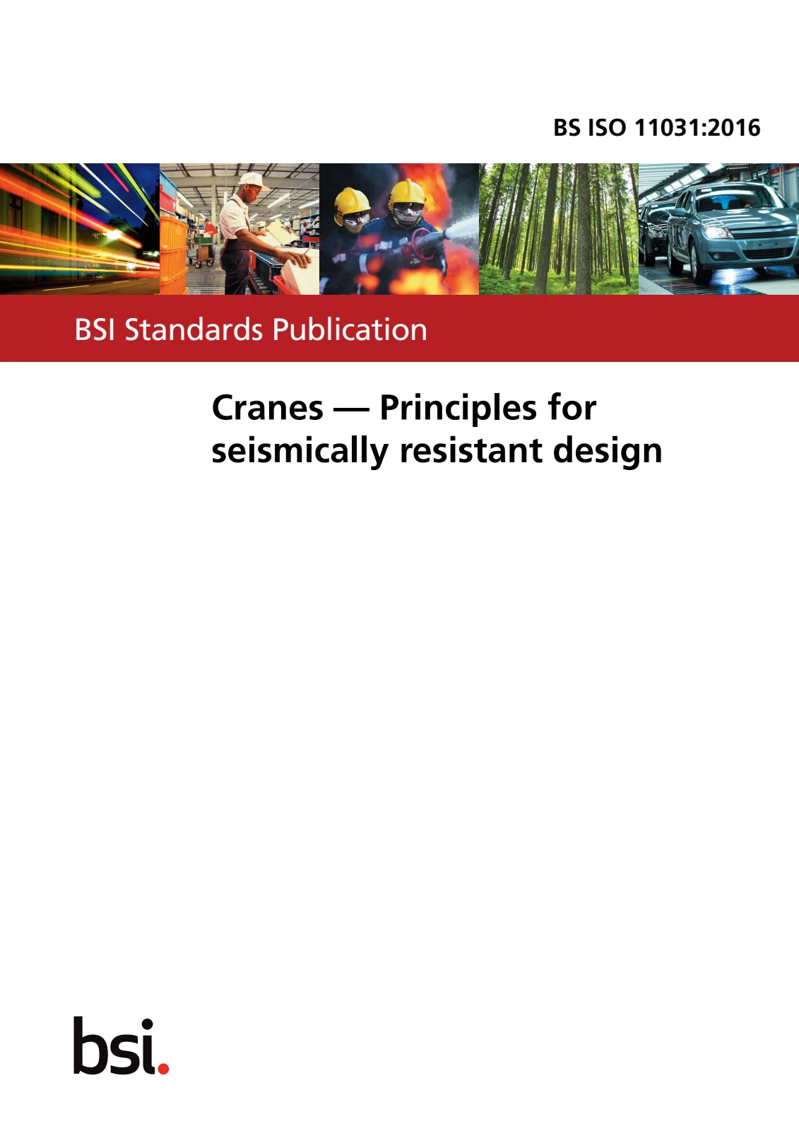 Первая страница стандарта BS ISO 11031:2016