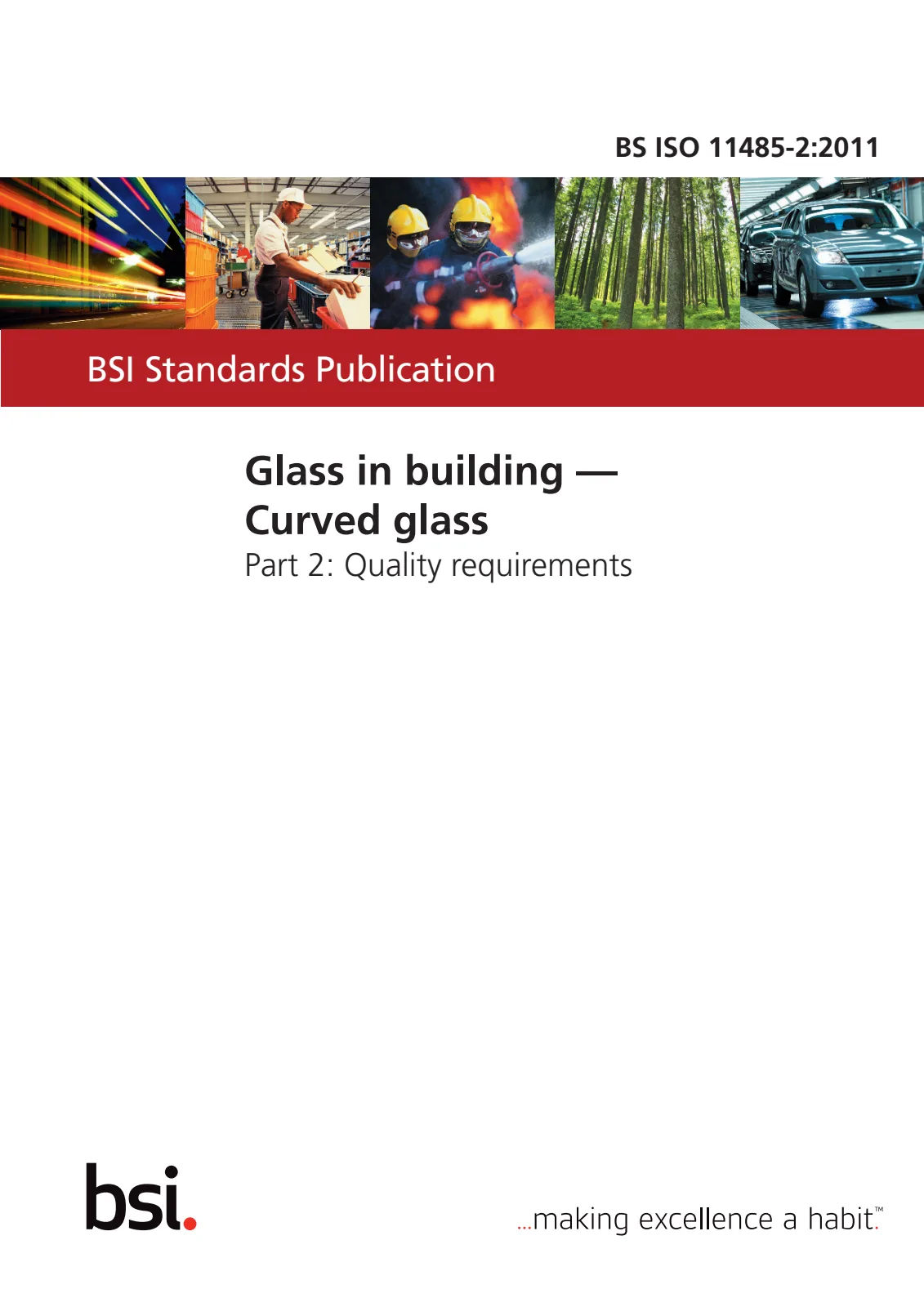 Первая страница стандарта BS ISO 11485-2:2011