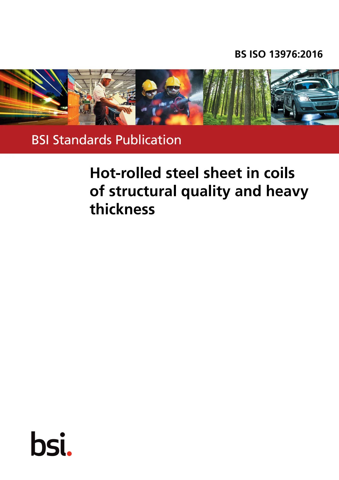 Первая страница стандарта BS ISO 13976:2016