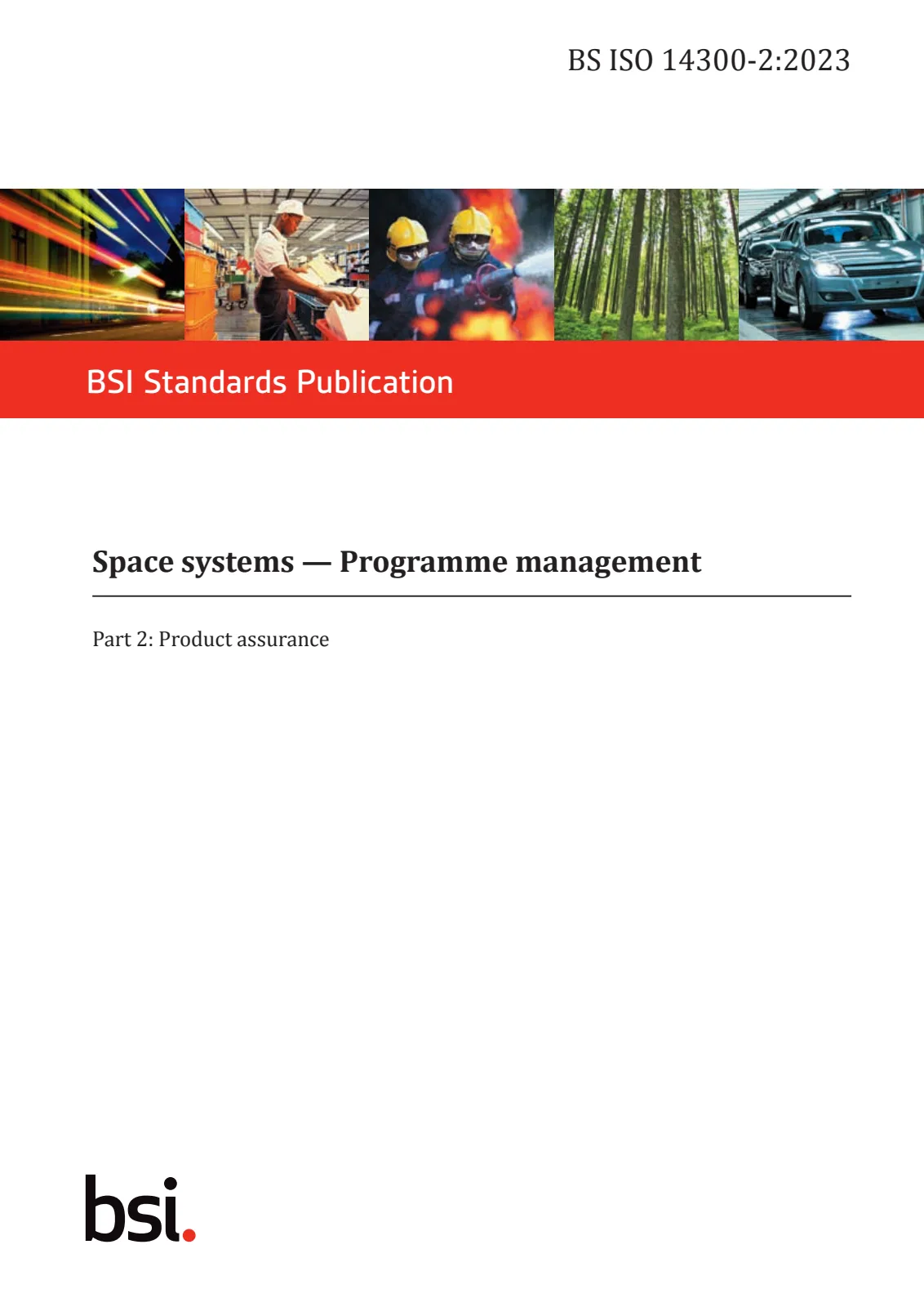 Первая страница стандарта BS ISO 14300-2:2023