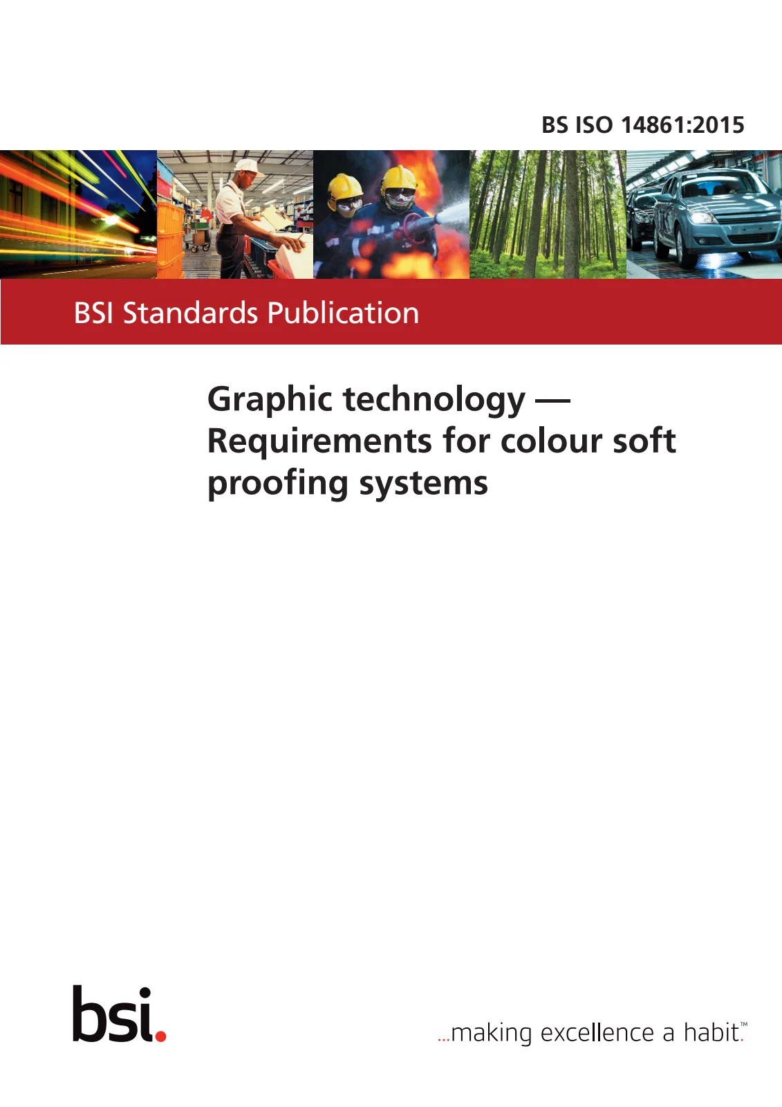Первая страница стандарта BS ISO 14861:2015