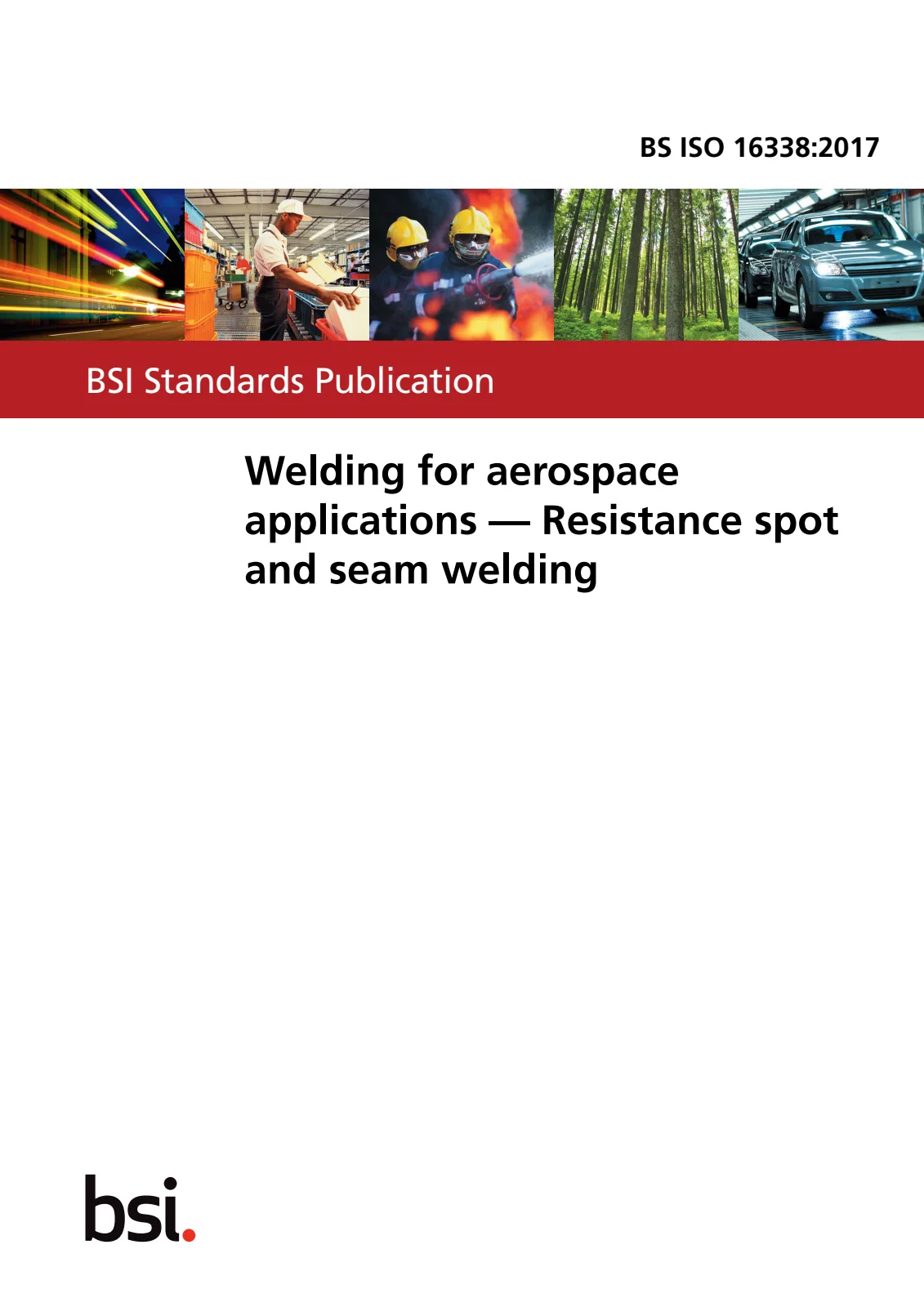 Первая страница стандарта BS ISO 16338:2017