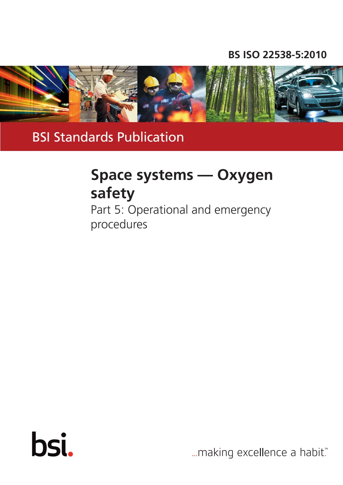 Первая страница стандарта BS ISO 22538-5:2010