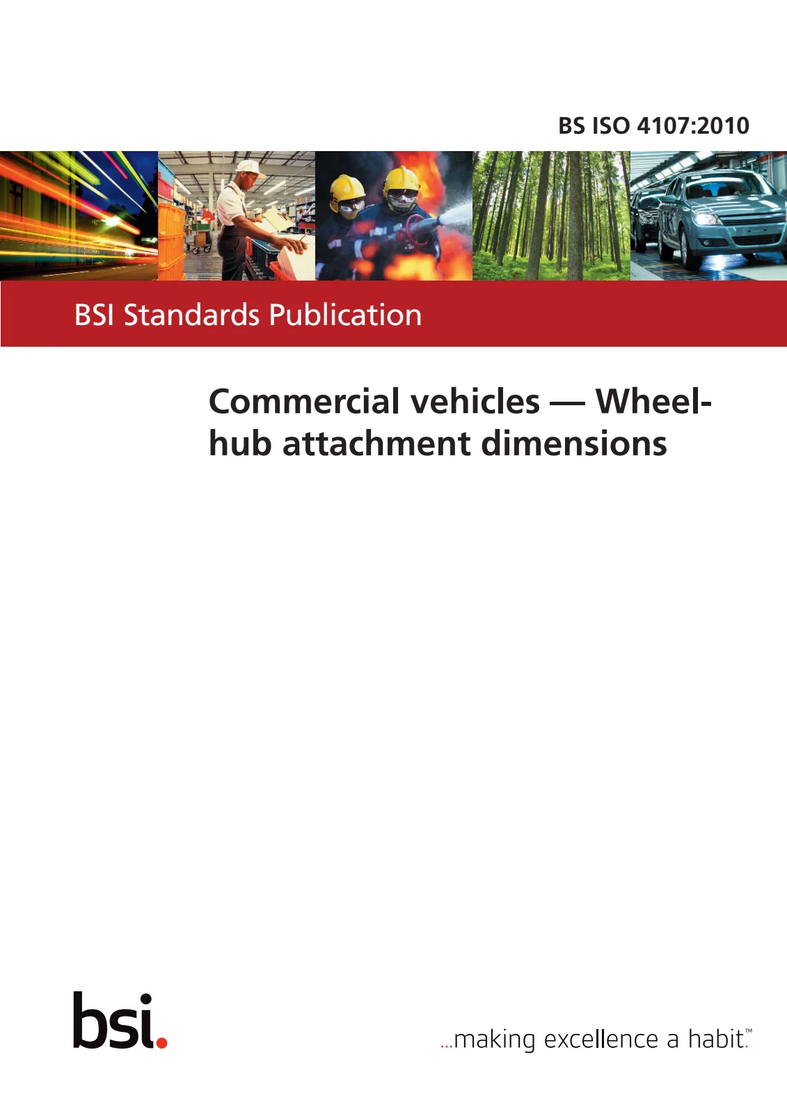 Первая страница стандарта BS ISO 4107:2010