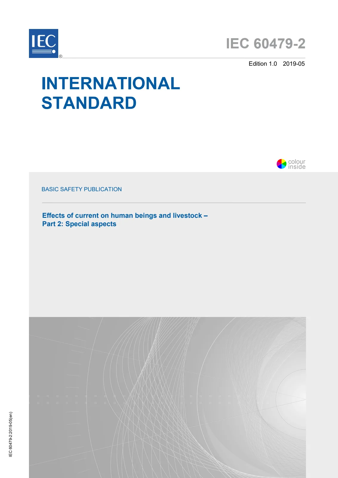 Первая страница стандарта IEC 60479-2:2019